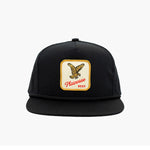 Plainview Staple Patch High Profile Hat | Black