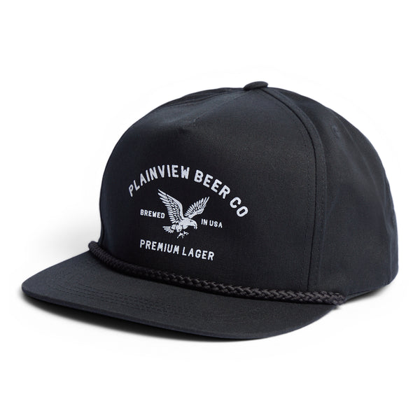 Plainview Beer Arch Hat | High Profile BLACK