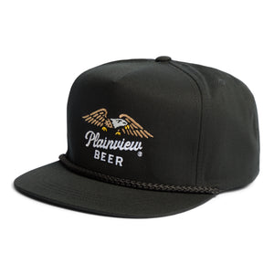 Plainview Beer High Plains Hat | High Profile BLACK