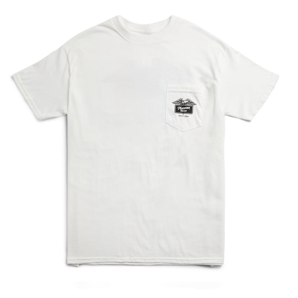Plainview Beer Shield Script Tee
