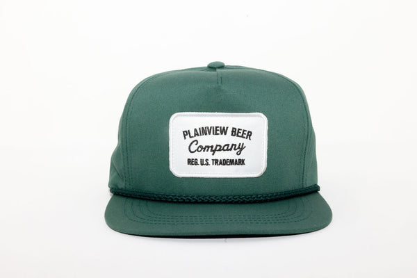 Plainview Beer Company Hat | High Profile Snapback SPRUCE