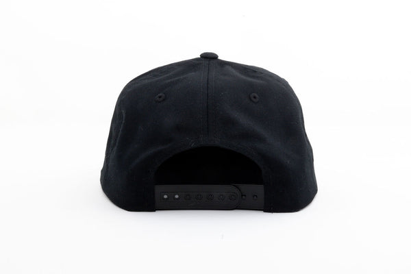 Plainview Beer Oval Hat | MEDIUM Profile Snapback BLACK
