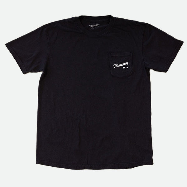 Plainview Oval Eagle Pocket T-Shirt | Black