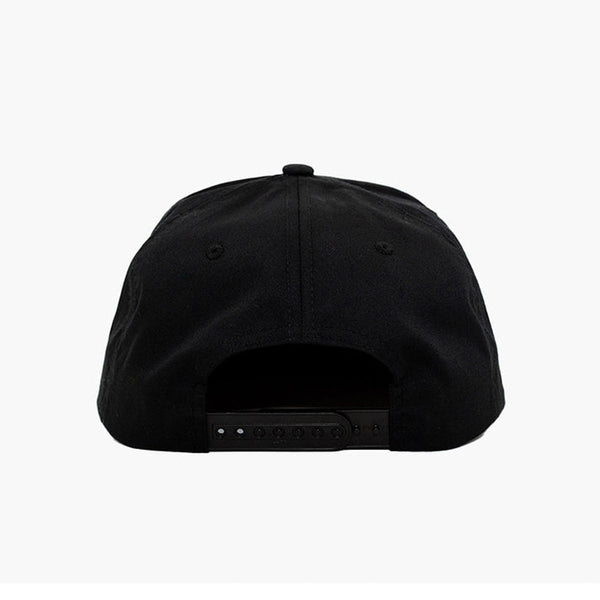 Plainview Staple Patch High Profile Hat | Black